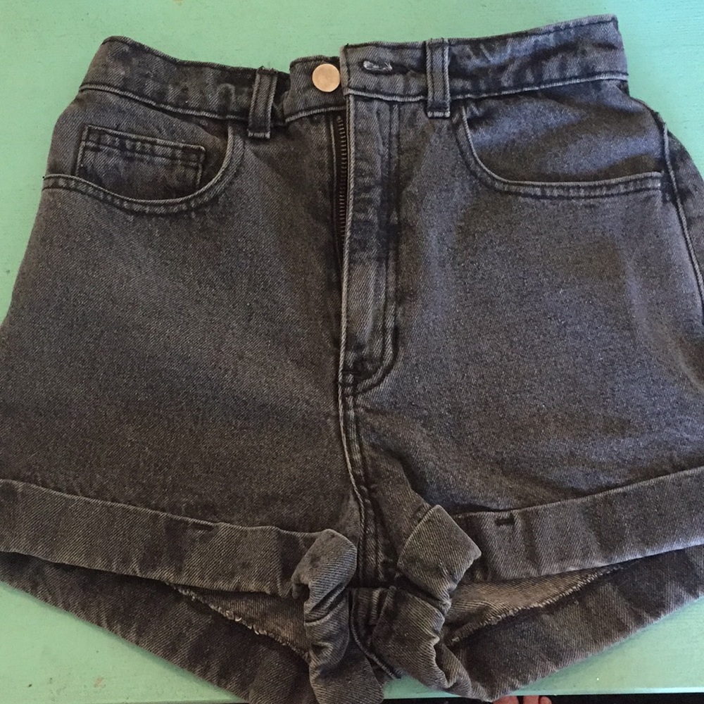 American Apparel high waisted shorts